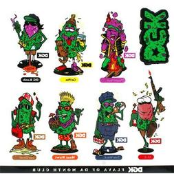 S Dirty Ghetto Kids Weed Pot Flava Of Da Month Club Stickers