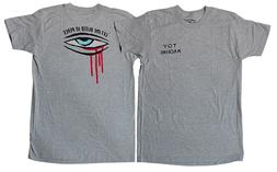 S Let Me Bleed In Peace Eye Heather Grey T-shirt
