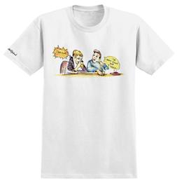 S Mark Gonzales Smoking Gonz White T-shirt