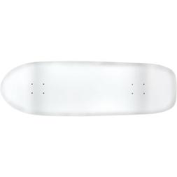S Old School 10" X 33" White Blank Skateboard Deck
