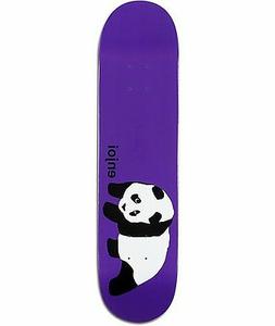 S Enjoi Original Panda  Purple And Green Skateboard Deck 7 3