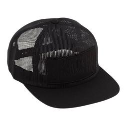 S Reverse Patch Snapback Trucker Hat In Black New Cap Mens
