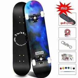S -standard Skateboards For Kids Boys Girls Youths Beginners