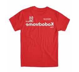S X Kodak Film Kodachrome Red T-shirt