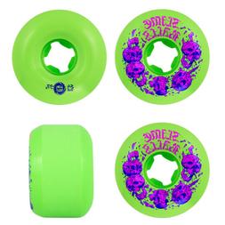 Santa Cruz Slime Balls Wheels 54mm Skullbasher 97A Neon Gree