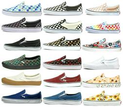 VANS SLIP ON Unisex Skate Sneakers Casual Canvas Fashion Sho