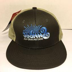 Company Snapback Brown Trucker Mesh Hat Cap Adjustable