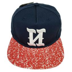 Cap N Logo Navy Red Adjustable