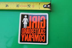 Company Chocolate Black Red Z9 Vintage Skateboarding Sticker