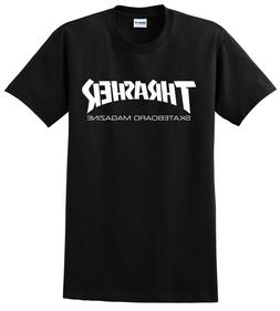 Men Skateboarding Skate Board Sk8 Logo Mag