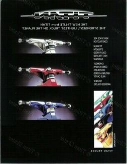 Trucks Titanium Strengthened Alloy! 1 Pair Ti-lites