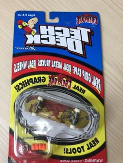Toy Machine Tech Deck VTG 1990 Creature w/real grip tape, me