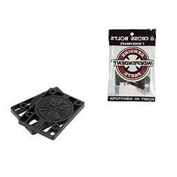 Independent Trucks Hardware Riser Pad Kit - 1" Phillips Blac