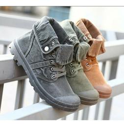 Boots Casual Mid-calf Flanging Ankle Shoes
