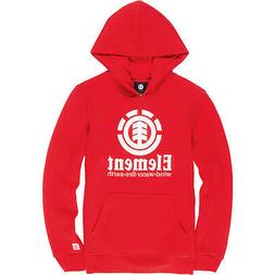 S Vertical Men's Hooded Sweatshirt - Large