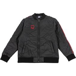 Spitfire Wheels Bighead Logo Black / Red Bomber Jacket