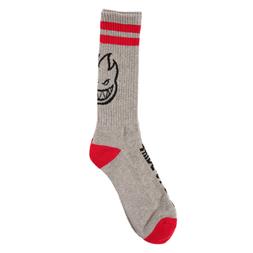 Spitfire Wheels Socks Heads Up Grey/Red/Black