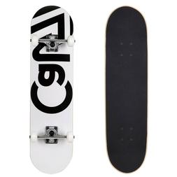 Cal 7 White Tundra Complete 8.0 Inch Skateboard