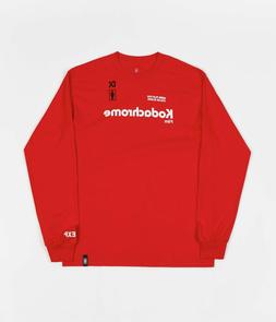 X Kodak Kodachrome L/s Tee Red Size Large