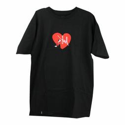 T-shirt Olive Loves Huf Black