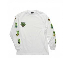 S X Tmnt - Sewer Dot - White Long Sleeve T-shirt $36