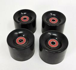 Wheels + Abec-7 Speed Bearings Black